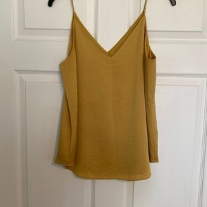 Mustard yellow Express tank top!